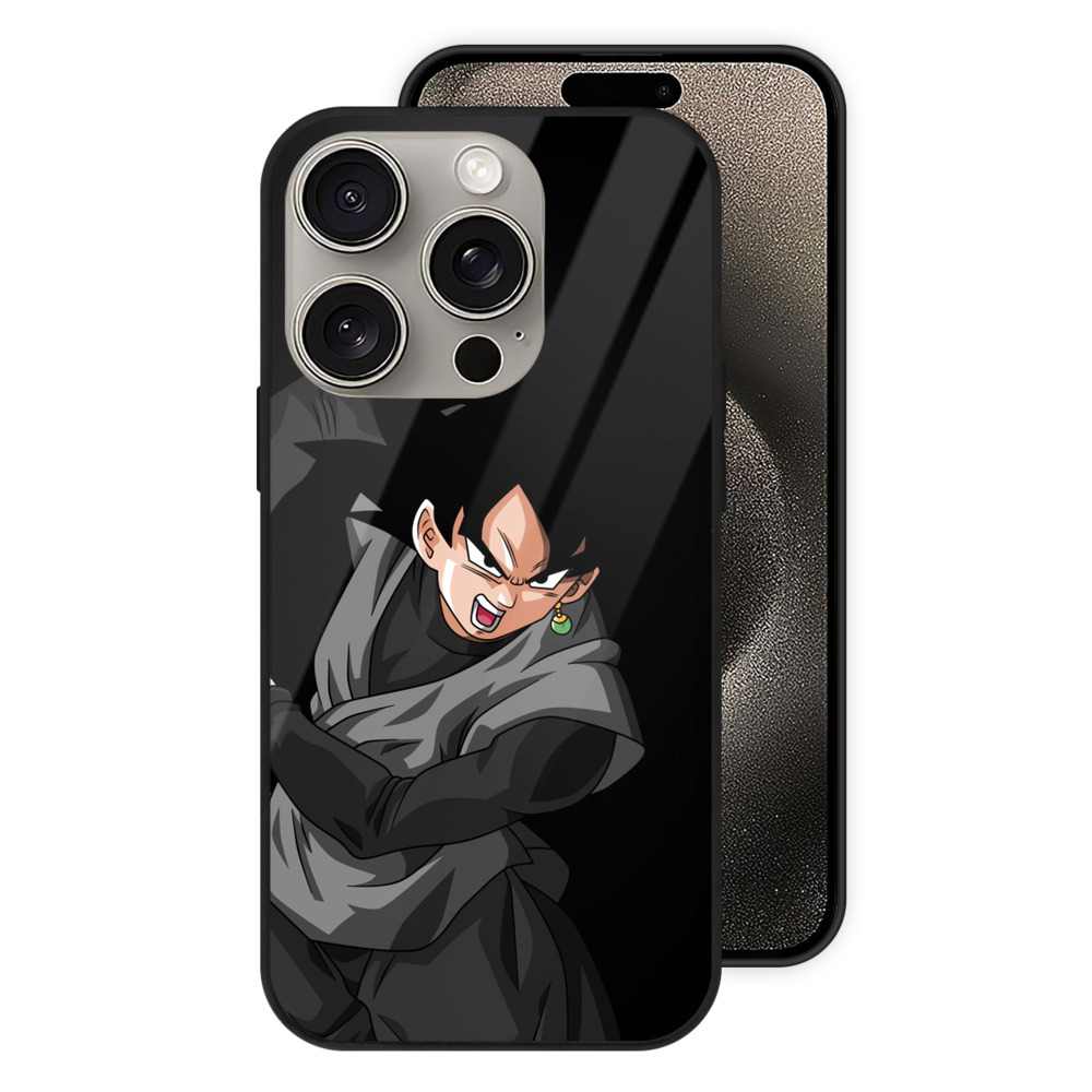 （画像用） ドラゴンボール ベジータ四世（Bejīta Yonsei）DRAGON BALL Vegeta IV 【iPhone15Pro対応】スマホケース 耐衝撃＆黄変防止 背面ガラス