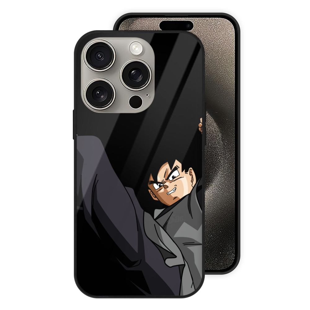 （画像用） ドラゴンボール ベジータ四世（Bejīta Yonsei）DRAGON BALL Vegeta IV 【iPhone15Pro対応】スマホケース 耐衝撃＆黄変防止 背面ガラス