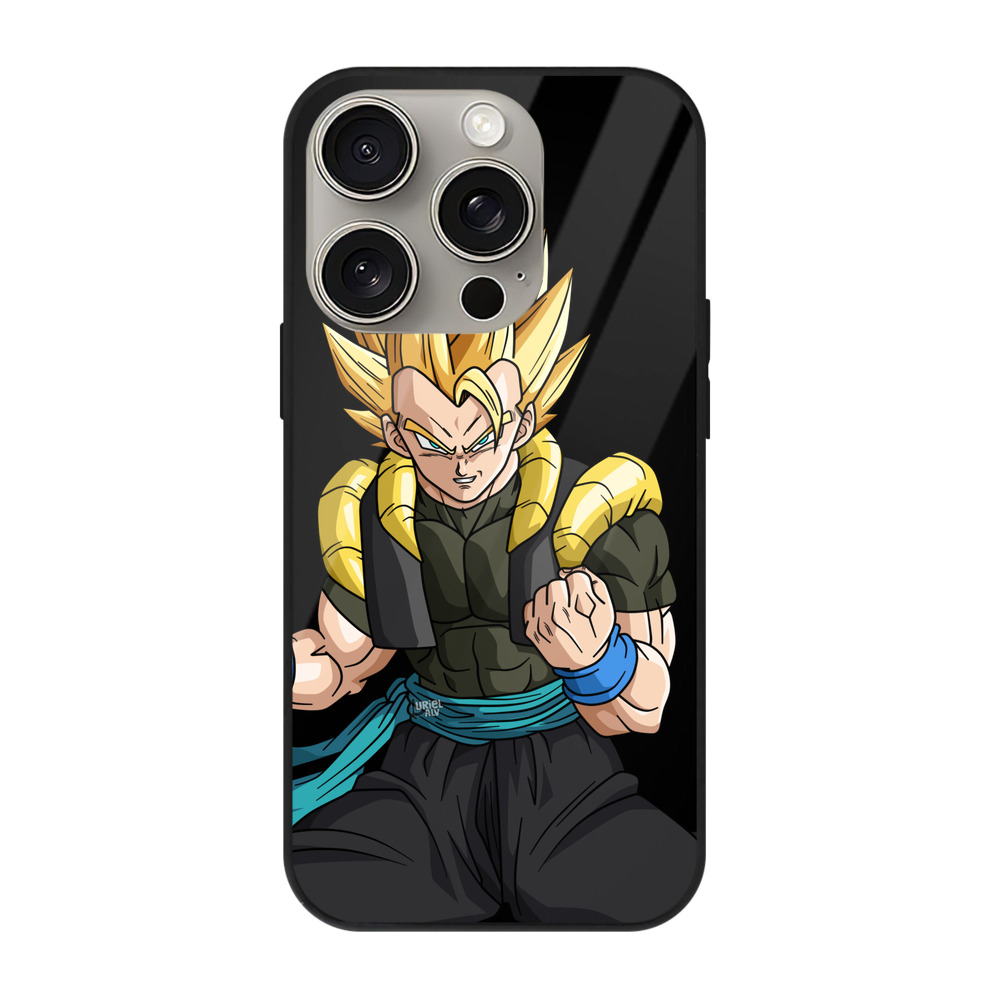 （画像用） ドラゴンボール ベジータ四世（Bejīta Yonsei）DRAGON BALL Vegeta IV 【iPhone15Pro対応】スマホケース 耐衝撃＆黄変防止 背面ガラス