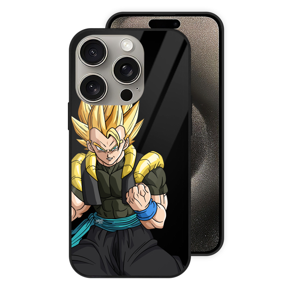 ドラゴンボール ベジータ四世（Bejīta Yonsei）DRAGON BALL Vegeta IV 【iPhone15Pro対応】スマホケース 耐衝撃＆黄変防止 背面ガラス