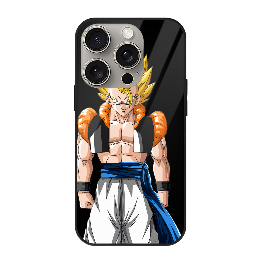 （画像用） ドラゴンボール ベジータ四世（Bejīta Yonsei）DRAGON BALL Vegeta IV 【iPhone15Pro対応】スマホケース 耐衝撃＆黄変防止 背面ガラス
