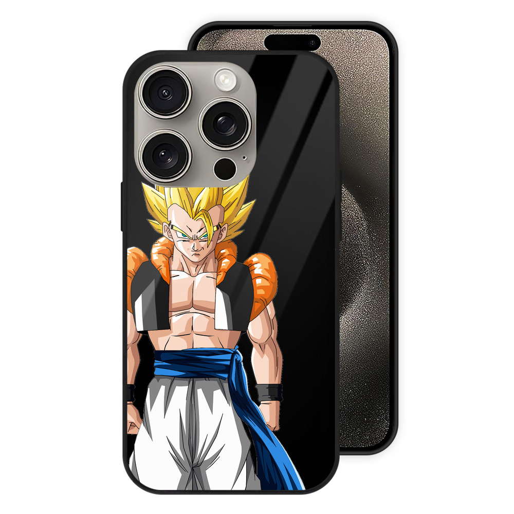 （画像用） ドラゴンボール ベジータ四世（Bejīta Yonsei）DRAGON BALL Vegeta IV 【iPhone15Pro対応】スマホケース 耐衝撃＆黄変防止 背面ガラス