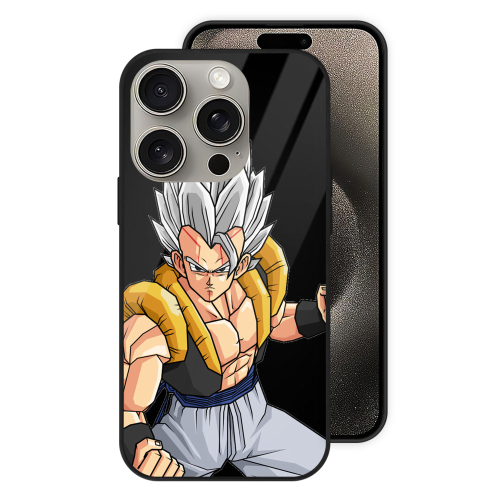 （画像用） ドラゴンボール ベジータ四世（Bejīta Yonsei）DRAGON BALL Vegeta IV 【iPhone15Pro対応】スマホケース 耐衝撃＆黄変防止 背面ガラス