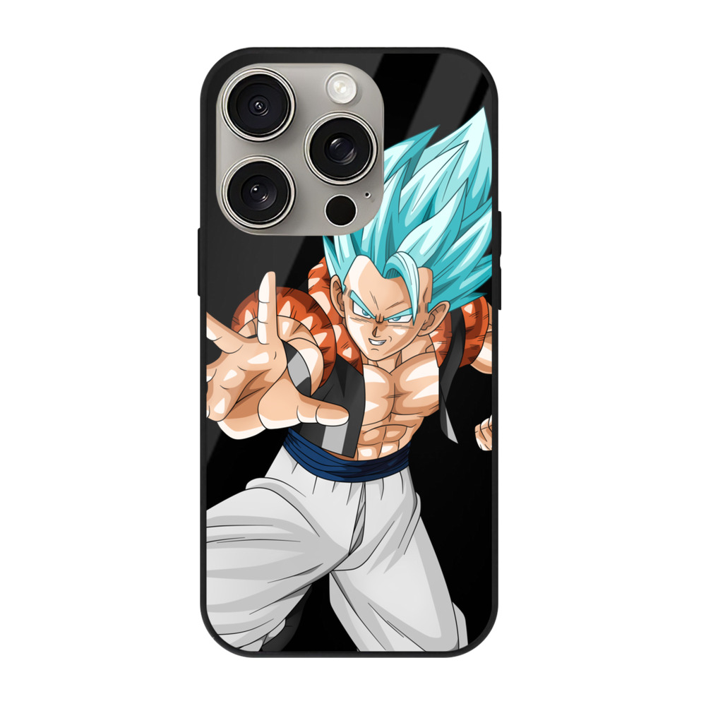 （画像用） ドラゴンボール ベジータ四世（Bejīta Yonsei）DRAGON BALL Vegeta IV 【iPhone15Pro対応】スマホケース 耐衝撃＆黄変防止 背面ガラス