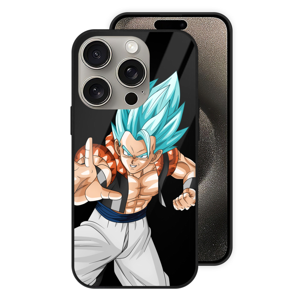（画像用） ドラゴンボール ベジータ四世（Bejīta Yonsei）DRAGON BALL Vegeta IV 【iPhone15Pro対応】スマホケース 耐衝撃＆黄変防止 背面ガラス