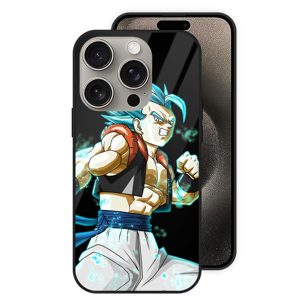 （画像用） ドラゴンボール ベジータ四世（Bejīta Yonsei）DRAGON BALL Vegeta IV 【iPhone15Pro対応】スマホケース 耐衝撃＆黄変防止 背面ガラス