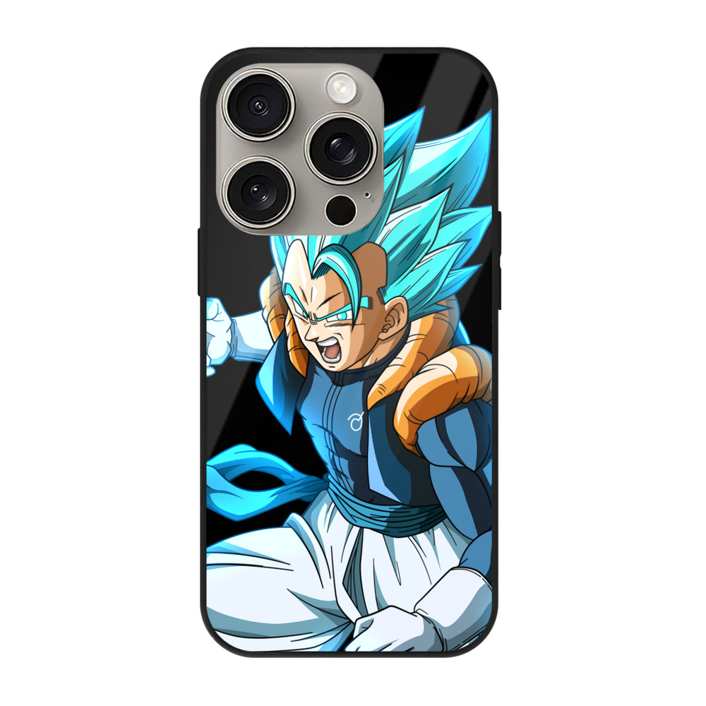 （画像用） ドラゴンボール ベジータ四世（Bejīta Yonsei）DRAGON BALL Vegeta IV 【iPhone15Pro対応】スマホケース 耐衝撃＆黄変防止 背面ガラス