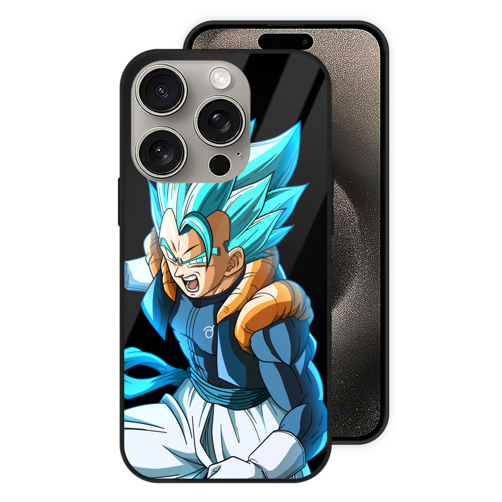（画像用） ドラゴンボール ベジータ四世（Bejīta Yonsei）DRAGON BALL Vegeta IV 【iPhone15Pro対応】スマホケース 耐衝撃＆黄変防止 背面ガラス