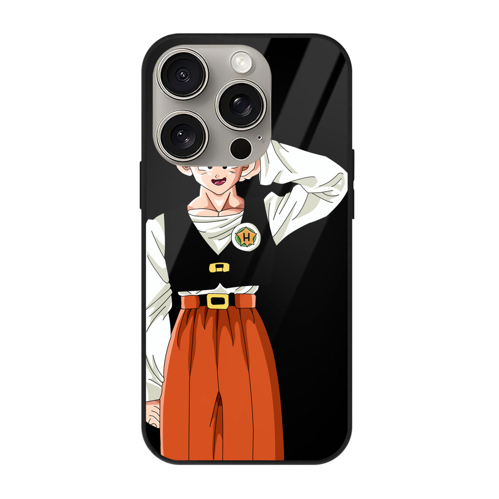 （画像用） ドラゴンボール 孫 悟飯（そんごはん）DRAGON BALL Son Gohan 【iPhone15Pro対応】スマホケース 耐衝撃＆黄変防止 背面ガラス