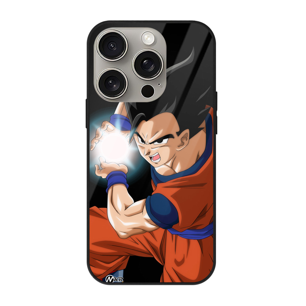 （画像用） ドラゴンボール 孫 悟飯（そんごはん）DRAGON BALL Son Gohan 【iPhone15Pro対応】スマホケース 耐衝撃＆黄変防止 背面ガラス