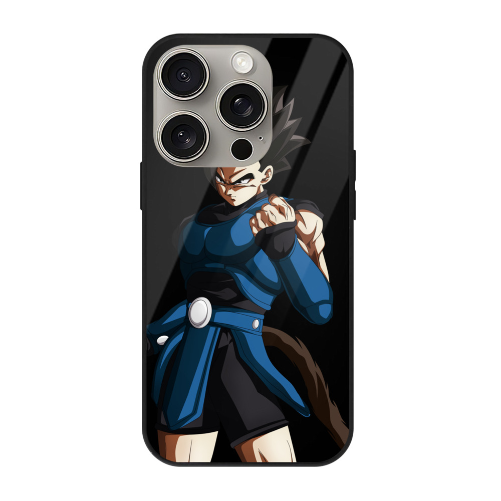 （画像用） ドラゴンボール 孫 悟飯（そんごはん）DRAGON BALL Son Gohan 【iPhone15Pro対応】スマホケース 耐衝撃＆黄変防止 背面ガラス