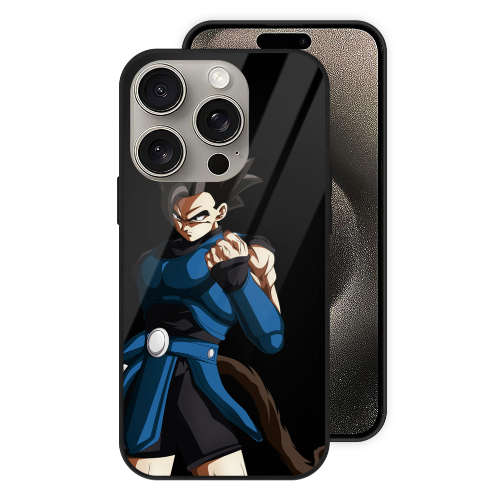 （画像用） ドラゴンボール 孫 悟飯（そんごはん）DRAGON BALL Son Gohan 【iPhone15Pro対応】スマホケース 耐衝撃＆黄変防止 背面ガラス
