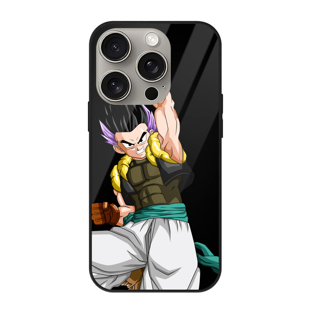 （画像用） ドラゴンボール 孫 悟飯（そんごはん）DRAGON BALL Son Gohan 【iPhone15Pro対応】スマホケース 耐衝撃＆黄変防止 背面ガラス
