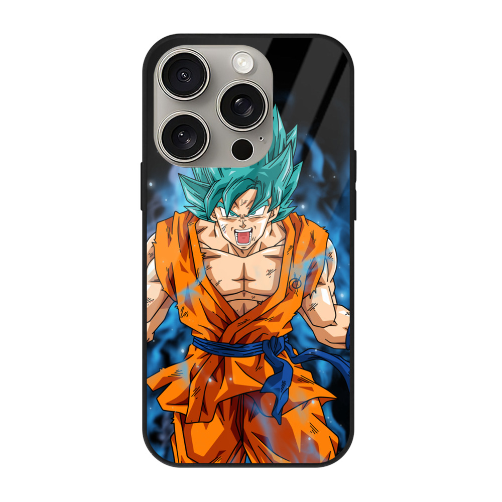 （画像用） ドラゴンボール 孫 悟飯（そんごはん）DRAGON BALL Son Gohan 【iPhone15Pro対応】スマホケース 耐衝撃＆黄変防止 背面ガラス