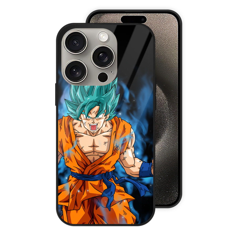 （画像用） ドラゴンボール 孫 悟飯（そんごはん）DRAGON BALL Son Gohan 【iPhone15Pro対応】スマホケース 耐衝撃＆黄変防止 背面ガラス