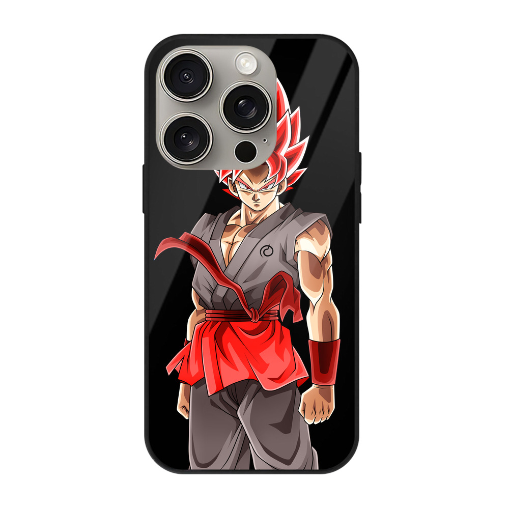 （画像用） ドラゴンボール 孫 悟飯（そんごはん）DRAGON BALL Son Gohan 【iPhone15Pro対応】スマホケース 耐衝撃＆黄変防止 背面ガラス