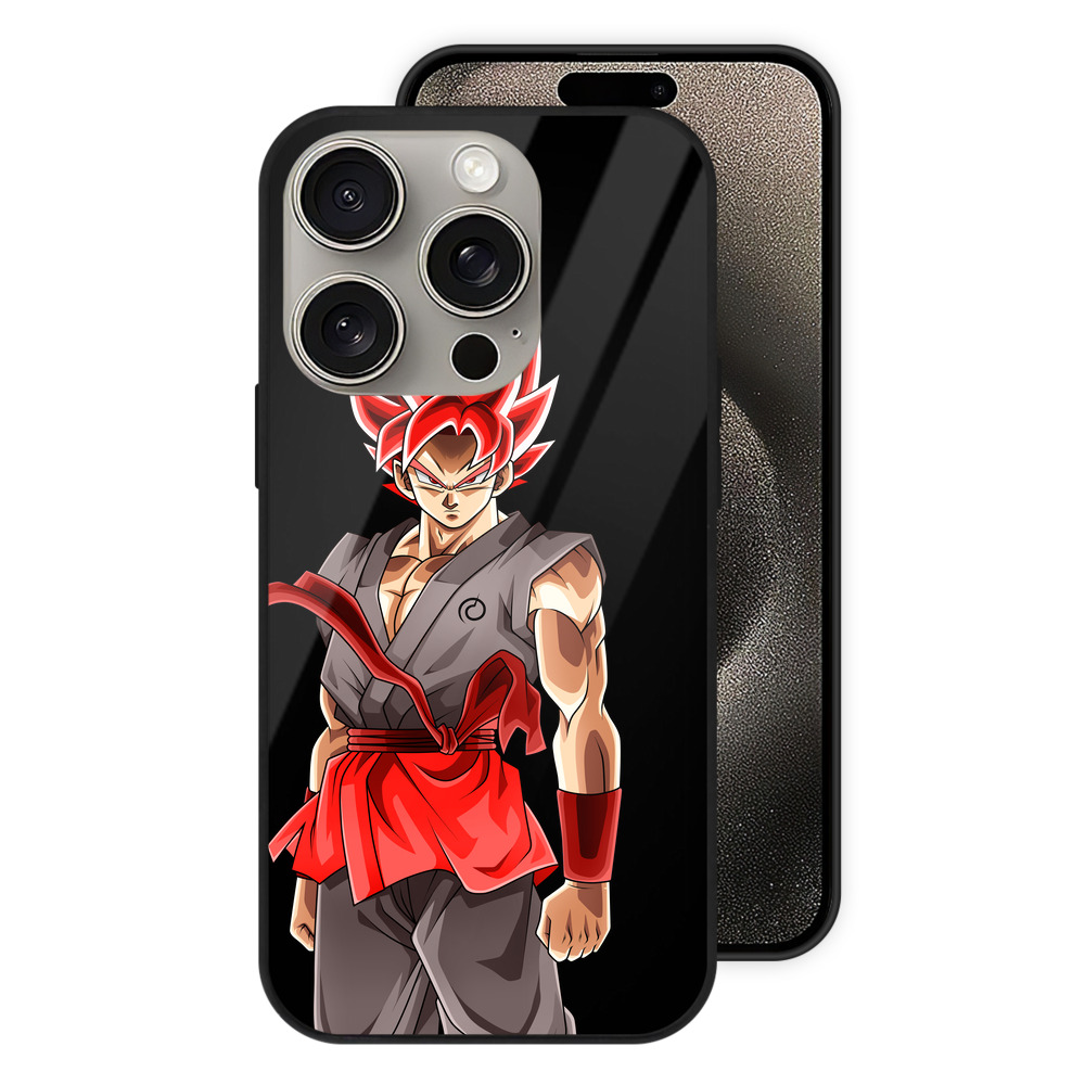 （画像用） ドラゴンボール 孫 悟飯（そんごはん）DRAGON BALL Son Gohan 【iPhone15Pro対応】スマホケース 耐衝撃＆黄変防止 背面ガラス
