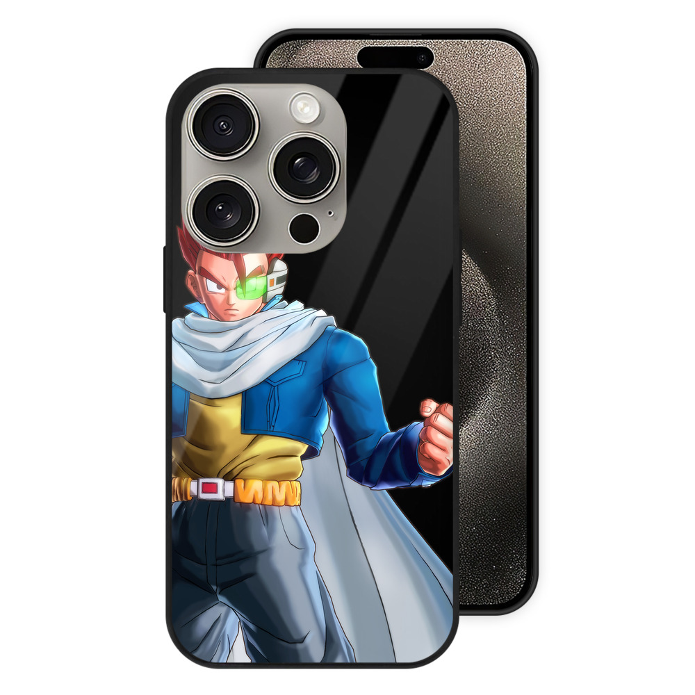 （画像用） ドラゴンボール 孫 悟飯（そんごはん）DRAGON BALL Son Gohan 【iPhone15Pro対応】スマホケース 耐衝撃＆黄変防止 背面ガラス