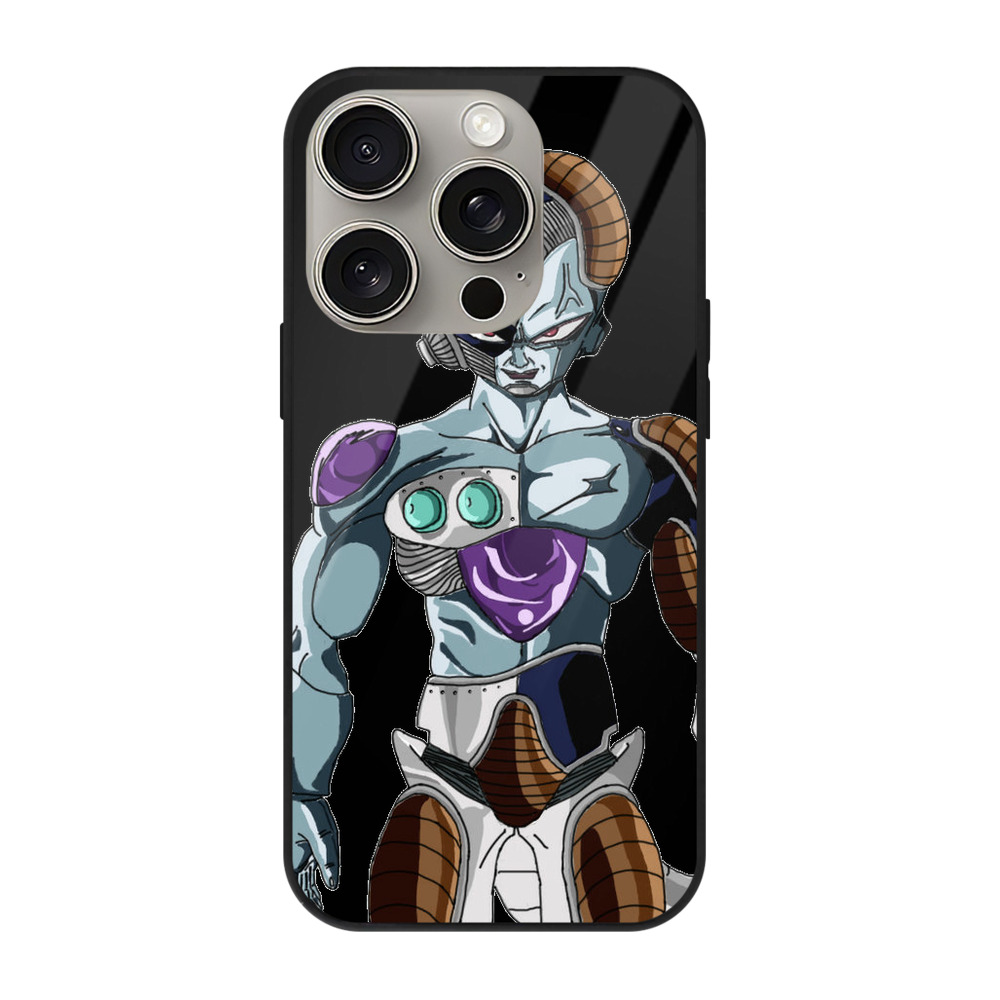 （画像用） ドラゴンボール クウラ DRAGON BALL Cooler Coora 【iPhone15Pro対応】スマホケース 耐衝撃＆黄変防止 背面ガラス
