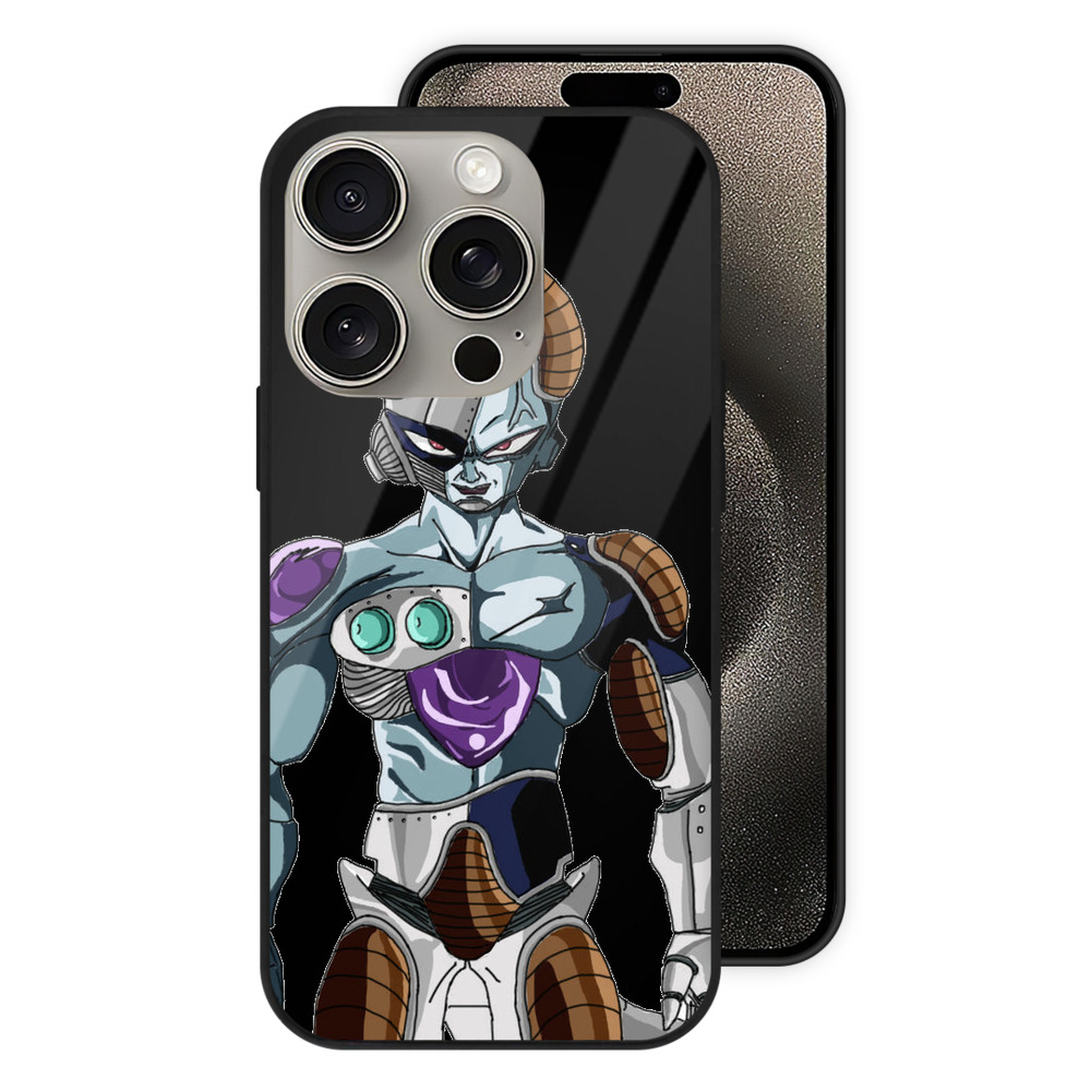 （画像用） ドラゴンボール クウラ DRAGON BALL Cooler Coora 【iPhone15Pro対応】スマホケース 耐衝撃＆黄変防止 背面ガラス