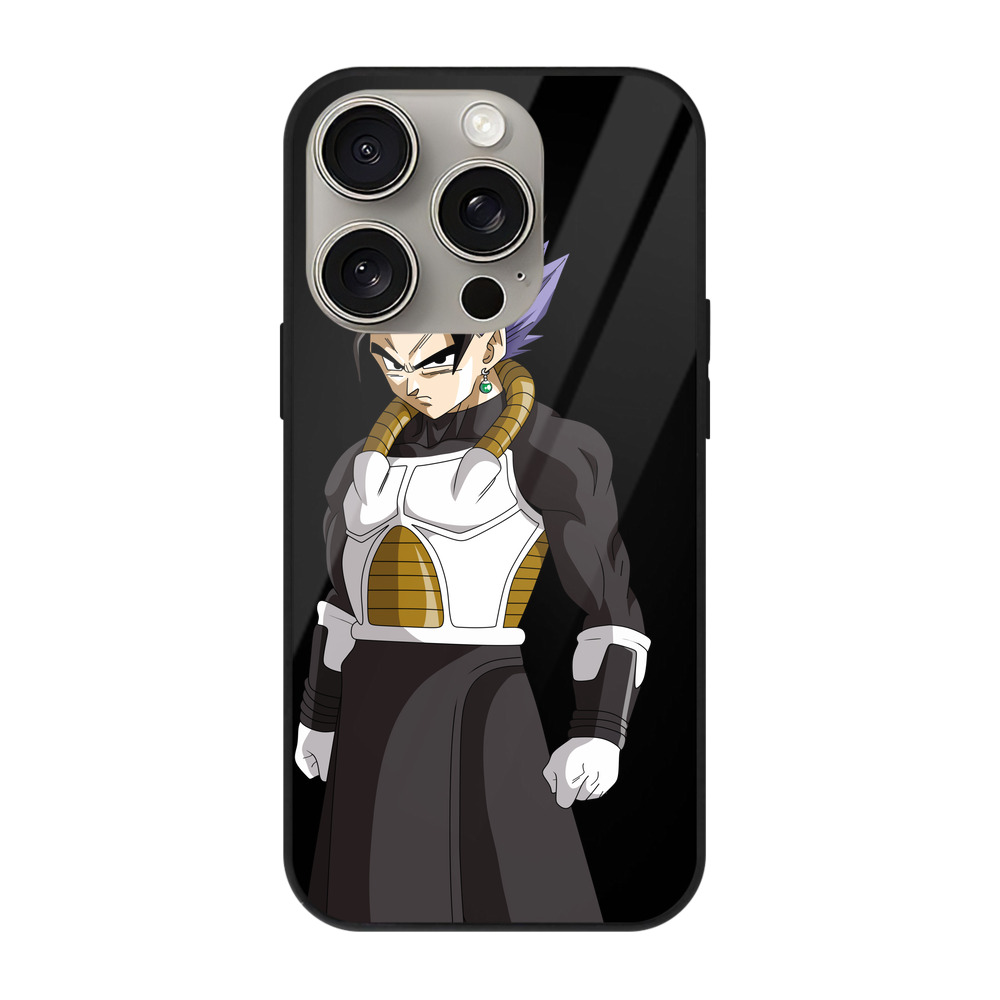 （画像用） ドラゴンボール ベジット DRAGON BALL Vegetto 【iPhone15Pro対応】スマホケース 耐衝撃＆黄変防止 背面ガラス