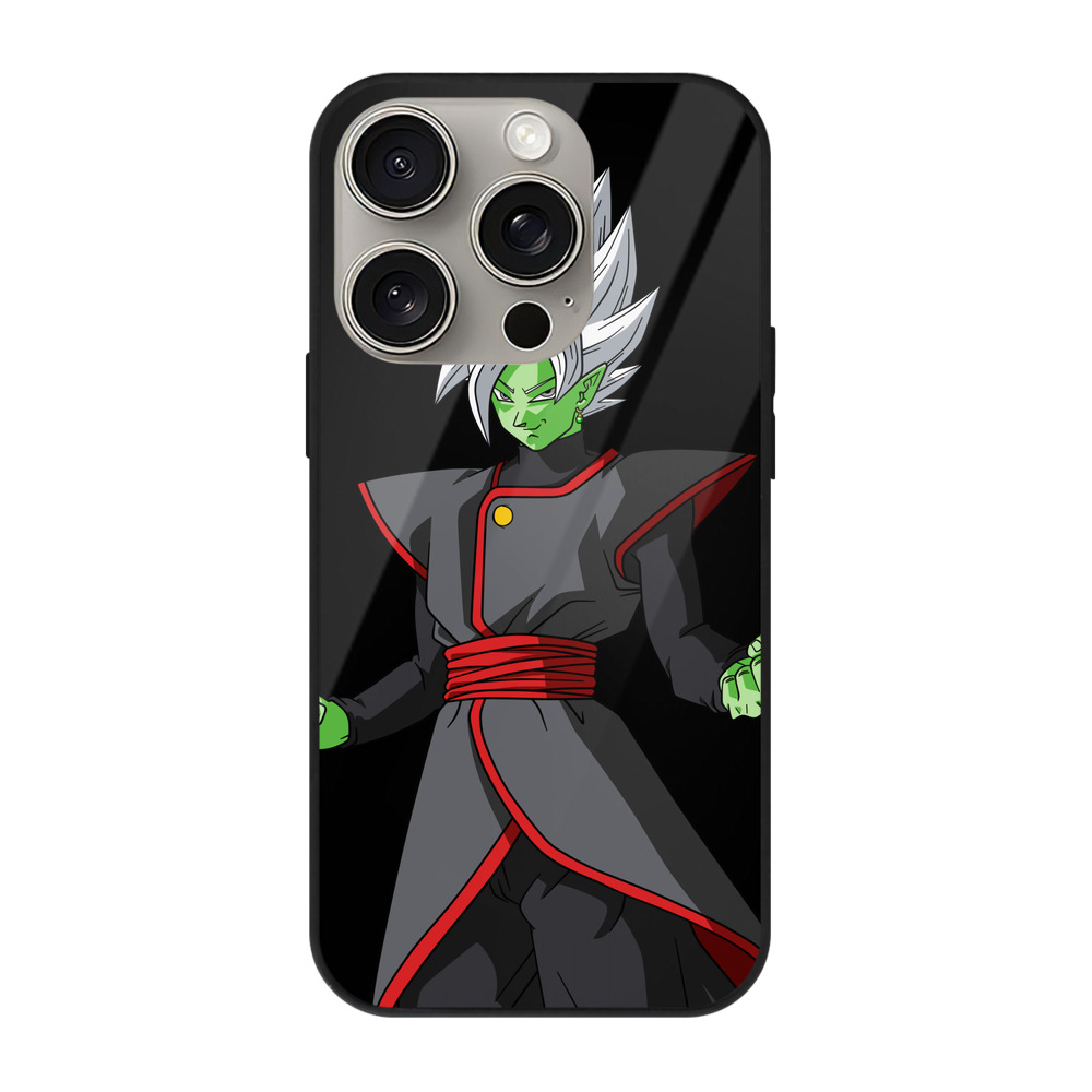 （画像用） ドラゴンボール ベジット DRAGON BALL Vegetto 【iPhone15Pro対応】スマホケース 耐衝撃＆黄変防止 背面ガラス
