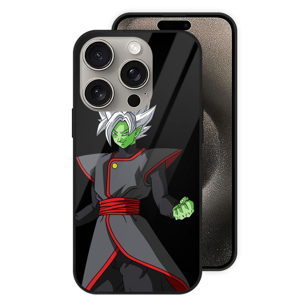 （画像用） ドラゴンボール ベジット DRAGON BALL Vegetto 【iPhone15Pro対応】スマホケース 耐衝撃＆黄変防止 背面ガラス