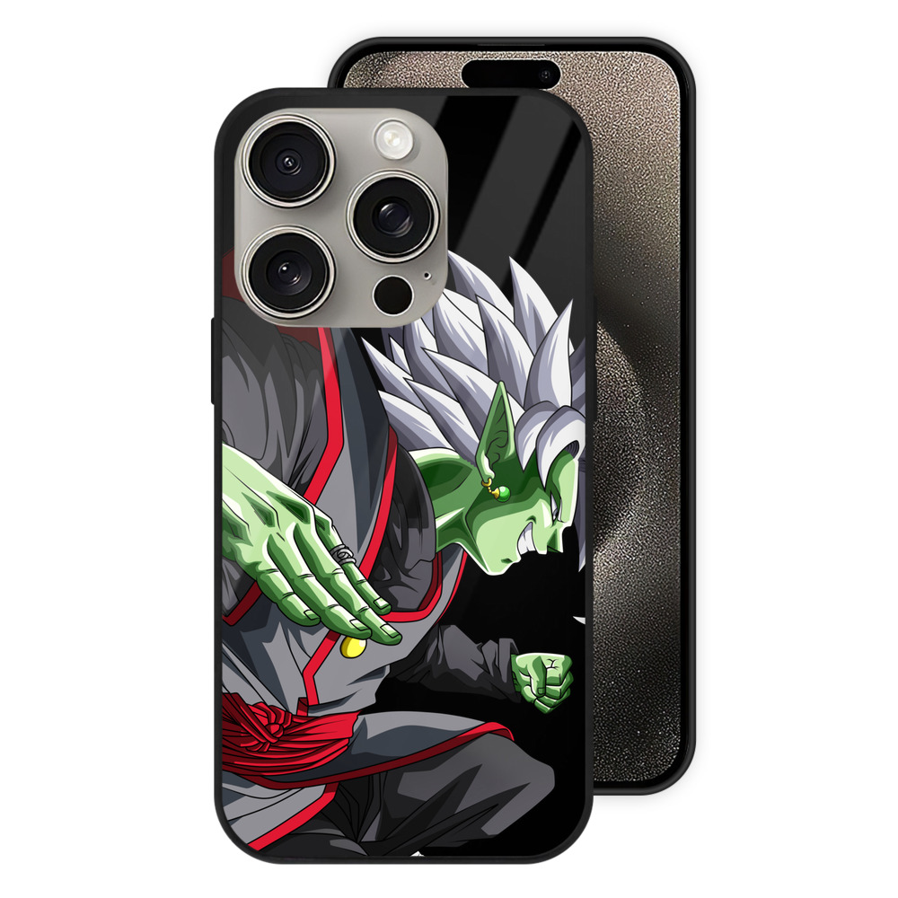 （画像用） ドラゴンボール ベジット DRAGON BALL Vegetto 【iPhone15Pro対応】スマホケース 耐衝撃＆黄変防止 背面ガラス