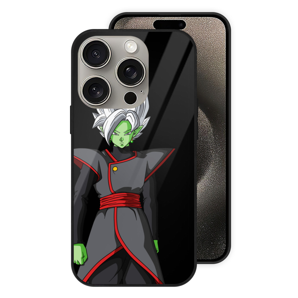 （画像用） ドラゴンボール ベジット DRAGON BALL Vegetto 【iPhone15Pro対応】スマホケース 耐衝撃＆黄変防止 背面ガラス
