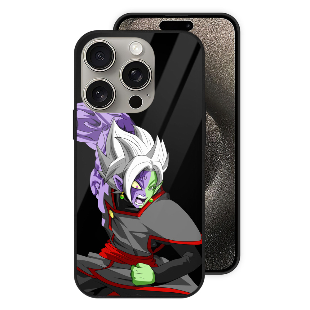 （画像用） ドラゴンボール ベジット DRAGON BALL Vegetto 【iPhone15Pro対応】スマホケース 耐衝撃＆黄変防止 背面ガラス