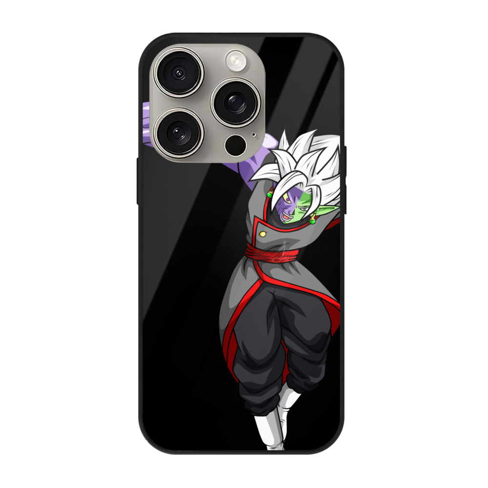 （画像用） ドラゴンボール ベジット DRAGON BALL Vegetto 【iPhone15Pro対応】スマホケース 耐衝撃＆黄変防止 背面ガラス