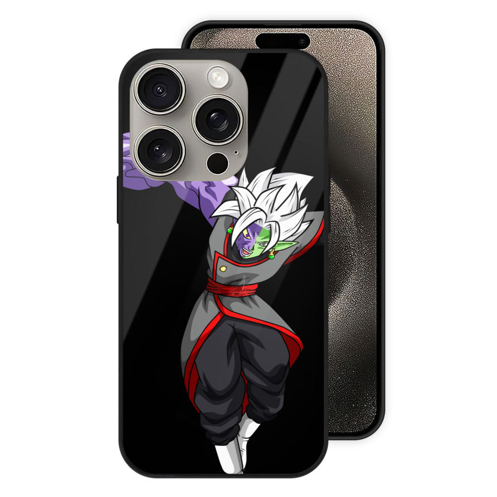 （画像用） ドラゴンボール ベジット DRAGON BALL Vegetto 【iPhone15Pro対応】スマホケース 耐衝撃＆黄変防止 背面ガラス