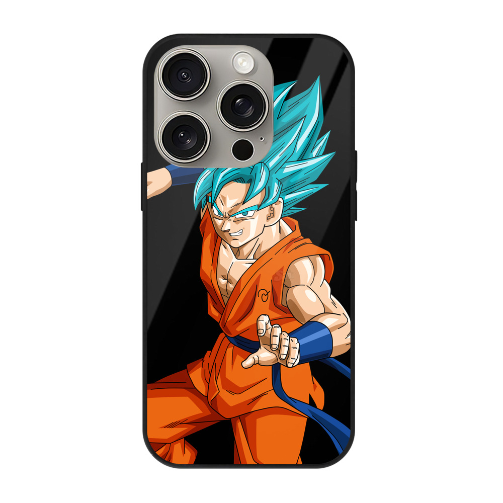 （画像用） ドラゴンボール ベジット DRAGON BALL Vegetto 【iPhone15Pro対応】スマホケース 耐衝撃＆黄変防止 背面ガラス