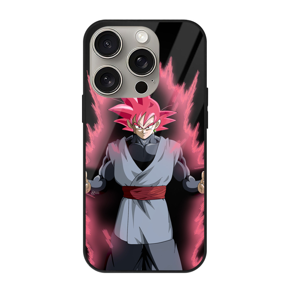 （画像用） ドラゴンボール ベジット DRAGON BALL Vegetto 【iPhone15Pro対応】スマホケース 耐衝撃＆黄変防止 背面ガラス
