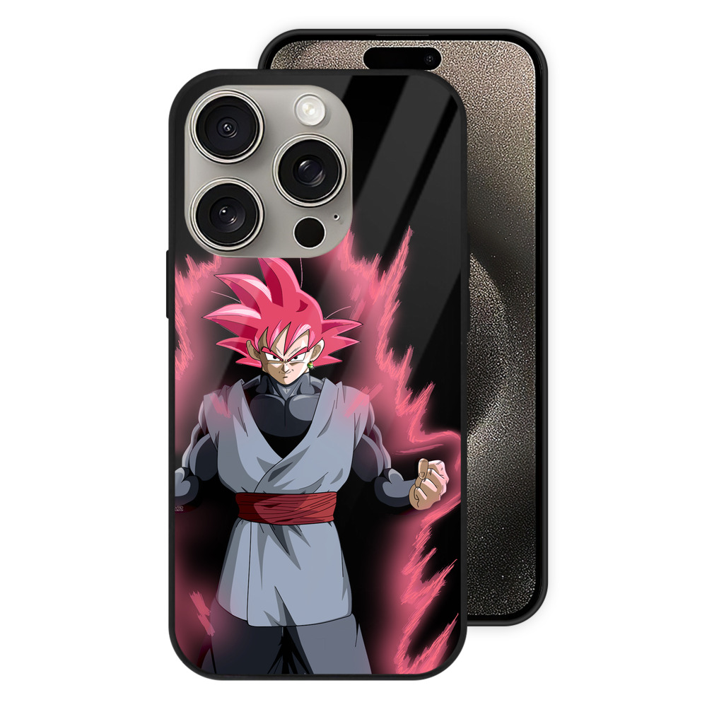 （画像用） ドラゴンボール ベジット DRAGON BALL Vegetto 【iPhone15Pro対応】スマホケース 耐衝撃＆黄変防止 背面ガラス