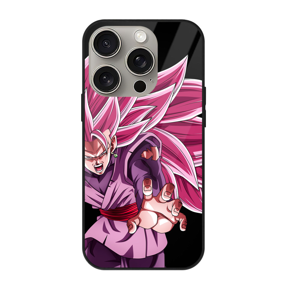（画像用） ドラゴンボール ベジット DRAGON BALL Vegetto 【iPhone15Pro対応】スマホケース 耐衝撃＆黄変防止 背面ガラス