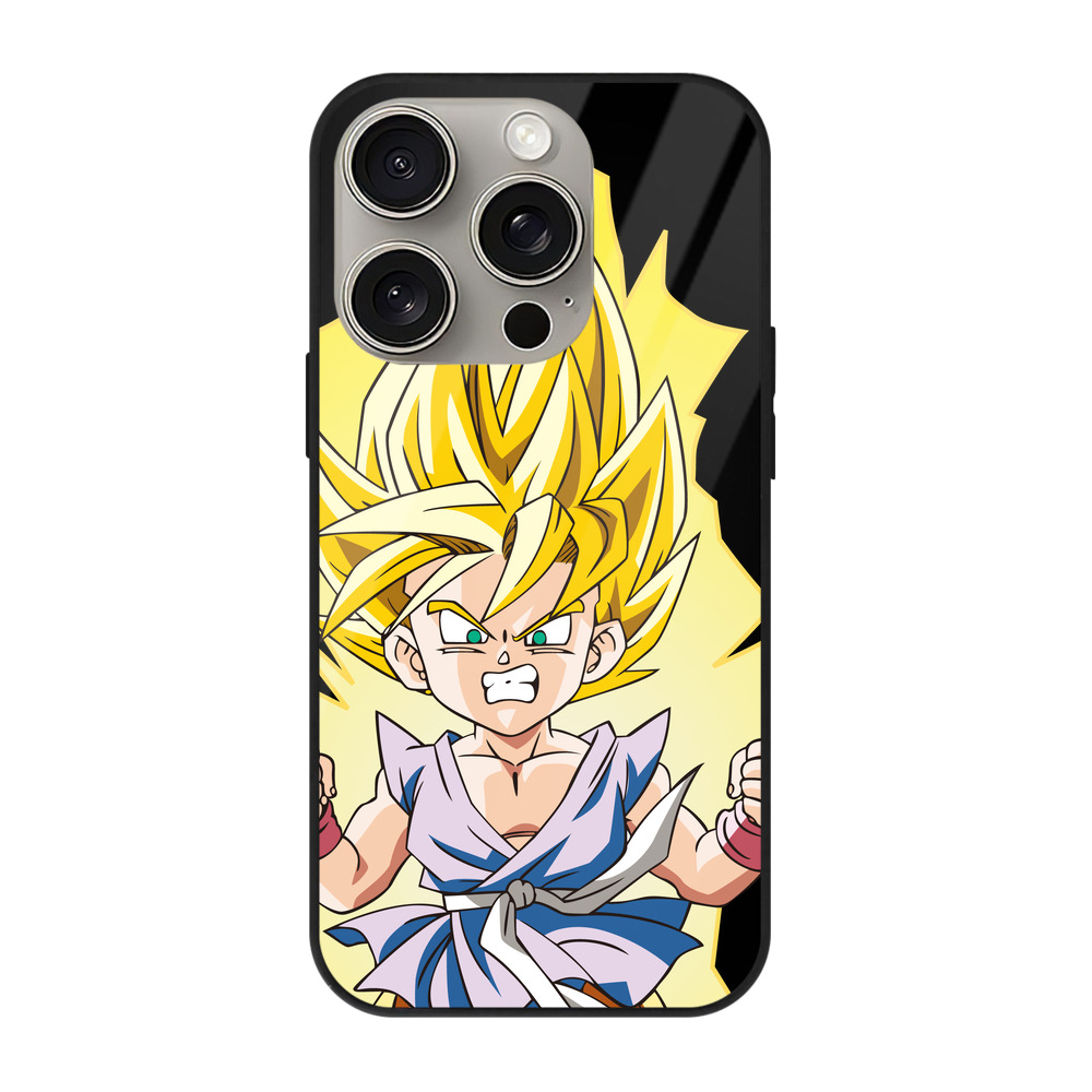 （画像用） ドラゴンボール ベジット DRAGON BALL Vegetto 【iPhone15Pro対応】スマホケース 耐衝撃＆黄変防止 背面ガラス