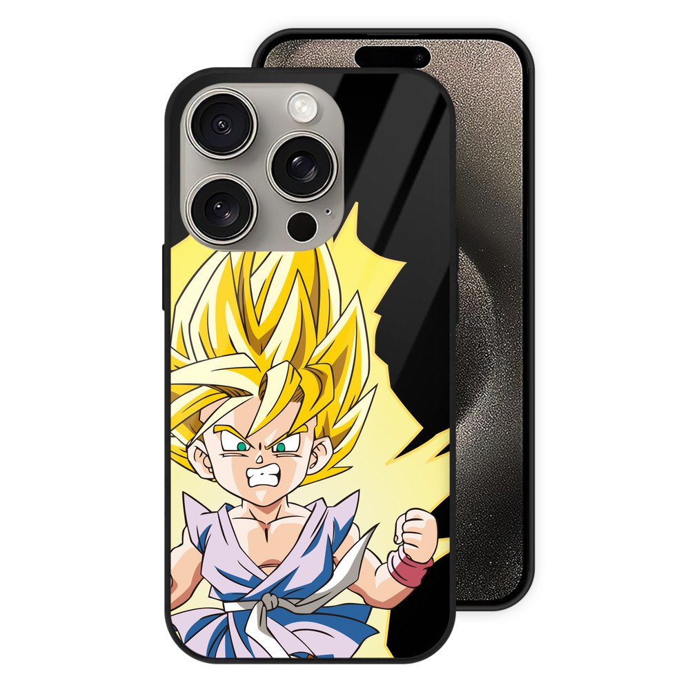 （画像用） ドラゴンボール ベジット DRAGON BALL Vegetto 【iPhone15Pro対応】スマホケース 耐衝撃＆黄変防止 背面ガラス
