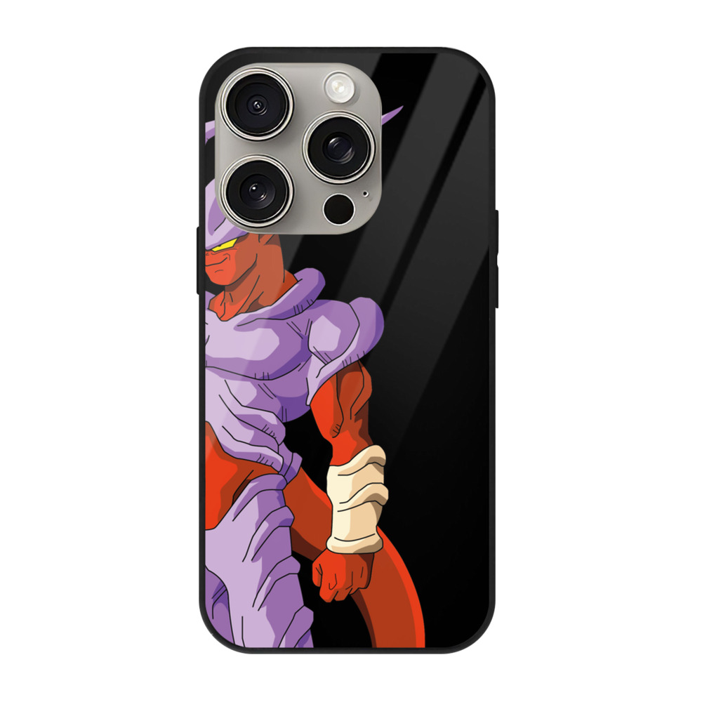 （画像用） ドラゴンボール ジャネンバ DRAGON BALL Janemba 【iPhone15Pro対応】スマホケース 耐衝撃＆黄変防止 背面ガラス