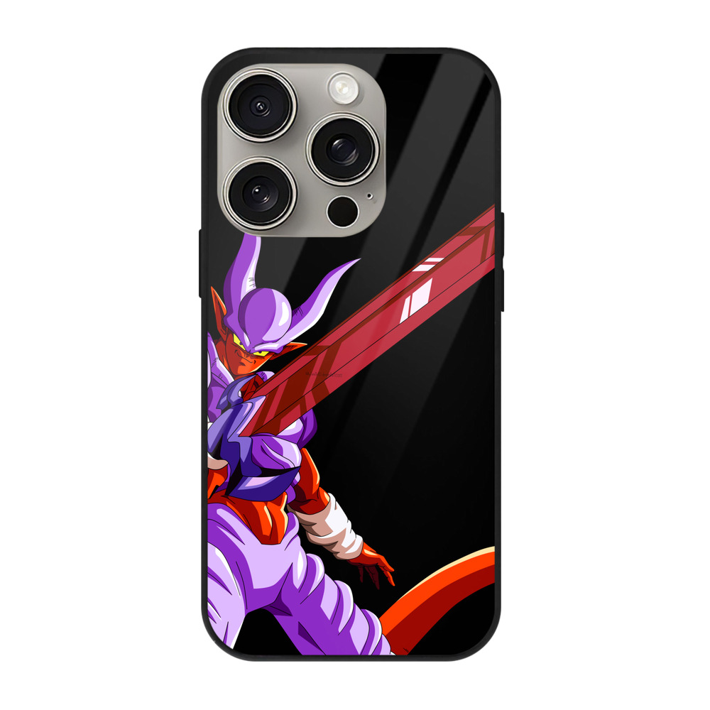 （画像用） ドラゴンボール ジャネンバ DRAGON BALL Janemba 【iPhone15Pro対応】スマホケース 耐衝撃＆黄変防止 背面ガラス