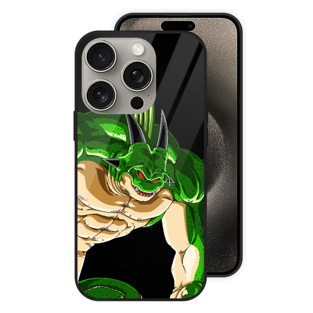 （画像用） ドラゴンボール 神龍 シェンロン DRAGON BALL Shenron 【iPhone15Pro対応】スマホケース 耐衝撃＆黄変防止 背面ガラス