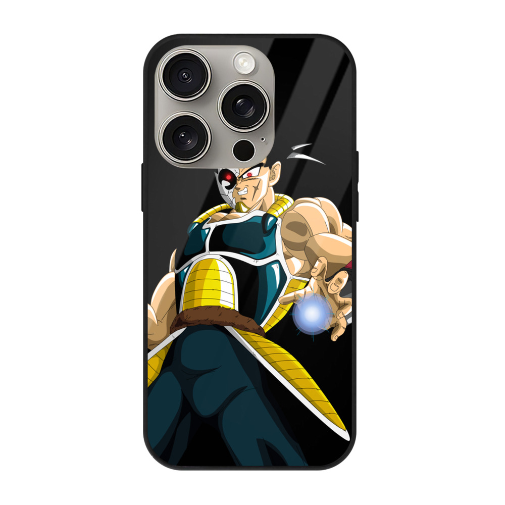 （画像用） ドラゴンボール バーダック DRAGON BALL Burdock 【iPhone15Pro対応】スマホケース 耐衝撃＆黄変防止 背面ガラス