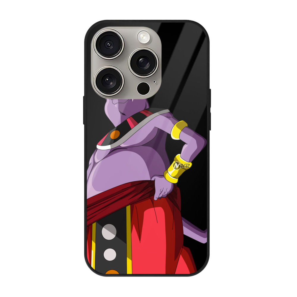 （画像用） ドラゴンボール シャンパ DRAGON BALL Champa 【iPhone15Pro対応】スマホケース 耐衝撃＆黄変防止 背面ガラス