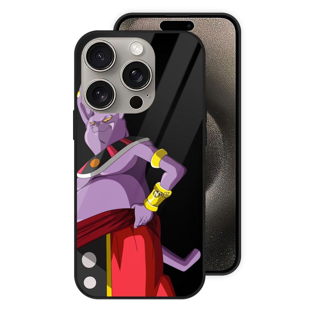 （画像用） ドラゴンボール シャンパ DRAGON BALL Champa 【iPhone15Pro対応】スマホケース 耐衝撃＆黄変防止 背面ガラス
