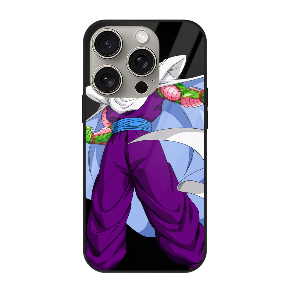 （画像用） ドラゴンボール ピッコロ DRAGON BALL Piccolo 【iPhone15Pro対応】スマホケース 耐衝撃＆黄変防止 背面ガラス