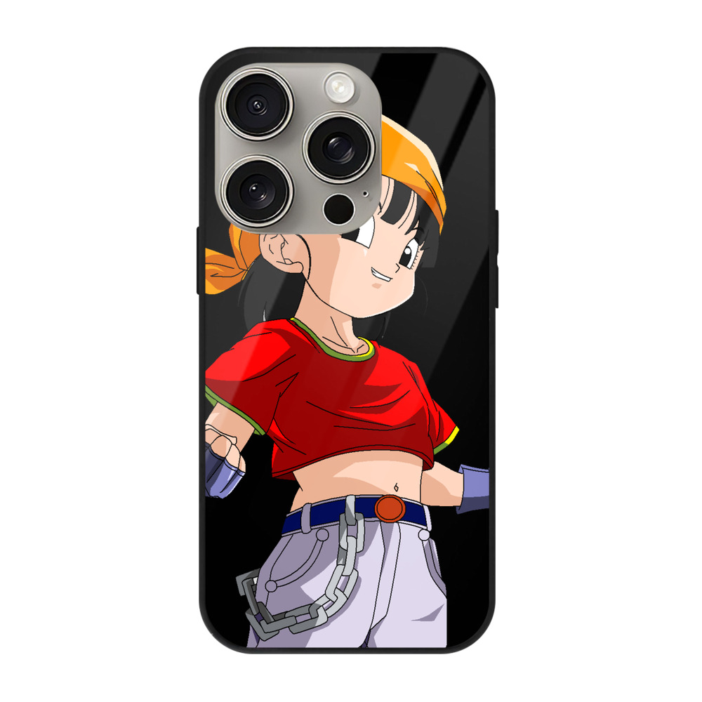 （画像用） ドラゴンボール パン DRAGON BALL Pan 【iPhone15Pro対応】スマホケース 耐衝撃＆黄変防止 背面ガラス