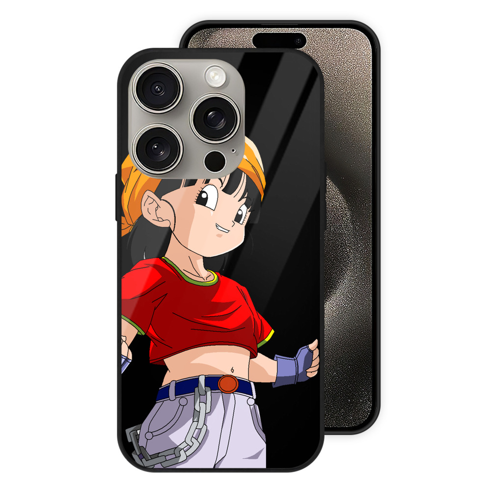 （画像用） ドラゴンボール パン DRAGON BALL Pan 【iPhone15Pro対応】スマホケース 耐衝撃＆黄変防止 背面ガラス