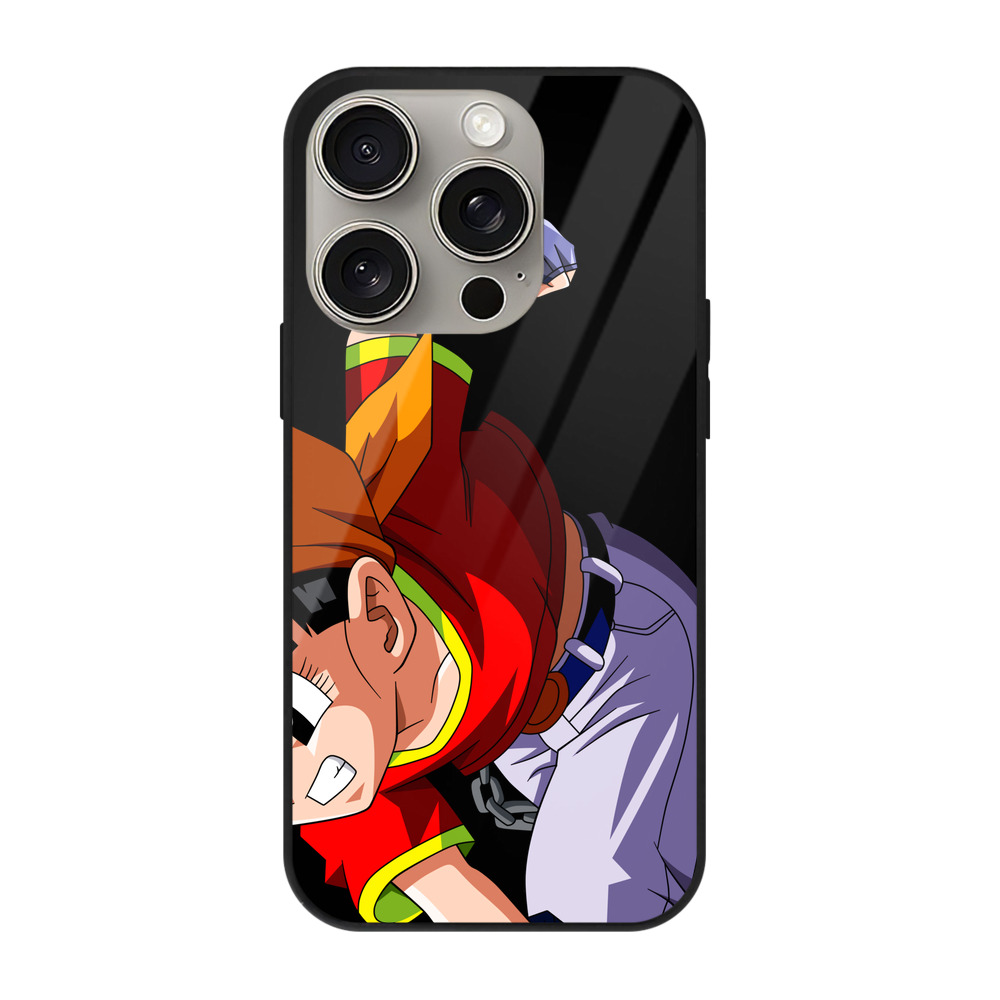 （画像用） ドラゴンボール パン DRAGON BALL Pan 【iPhone15Pro対応】スマホケース 耐衝撃＆黄変防止 背面ガラス