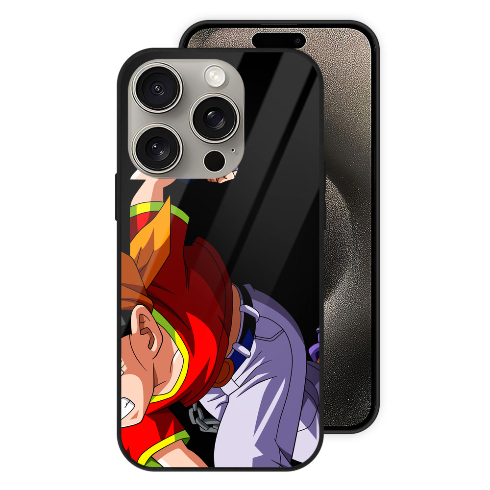 （画像用） ドラゴンボール パン DRAGON BALL Pan 【iPhone15Pro対応】スマホケース 耐衝撃＆黄変防止 背面ガラス