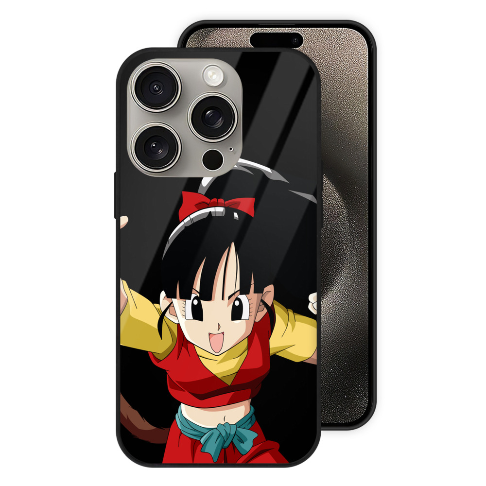 （画像用） ドラゴンボール パン DRAGON BALL Pan 【iPhone15Pro対応】スマホケース 耐衝撃＆黄変防止 背面ガラス